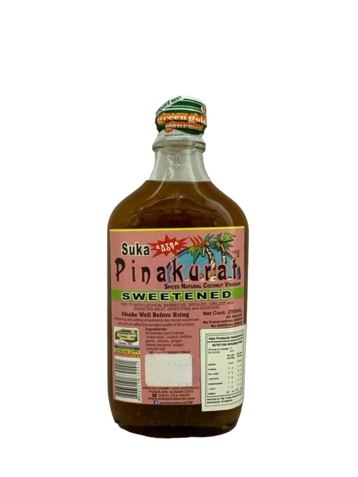 Pinakurat Suka Extra Hot Sweetened 250ml